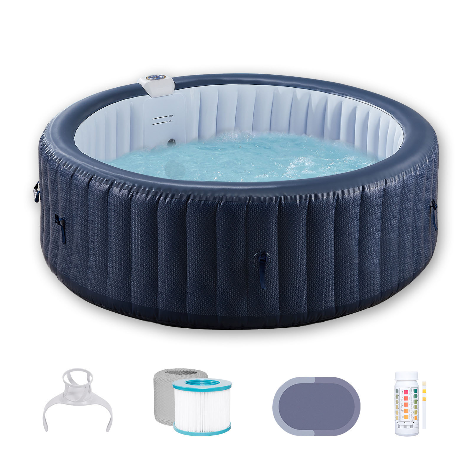 حوض سبا قابل للنفخ مع تدفئة، ح - مراجعة Spa Wellness Jacuzzi وسعره