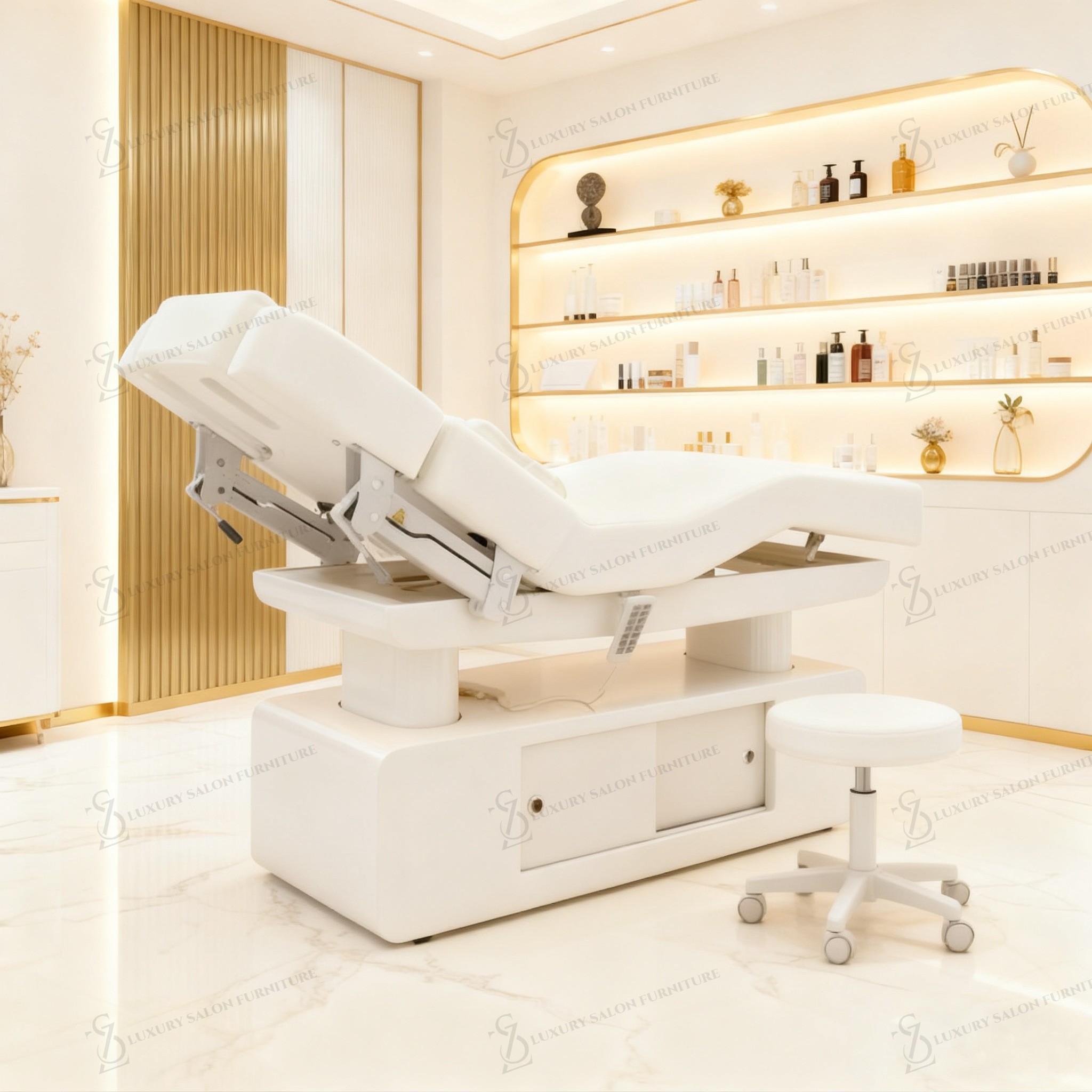 الفاخرة 3/4 محركات الوردي سرير - مراجعة Spa Wellness Salon وسعره